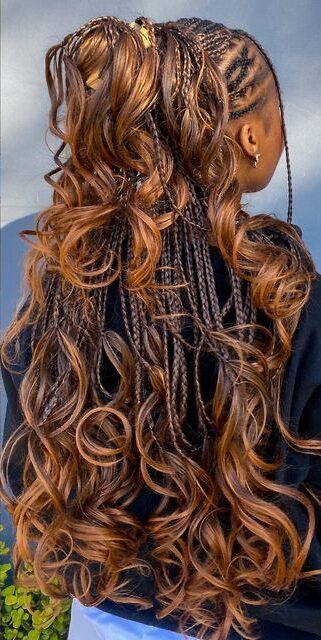 French Curl Braids